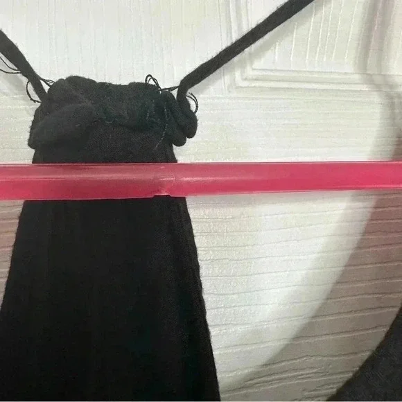 Spaghetti Strap  Tank Top Flowy Black Size Extra Small - Picture 5 of 16